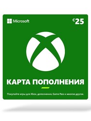 Изображение товара Пополнение баланса сервиса Xbox (Microsoft Store)  25 EUR