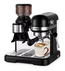 Изображение товара Кофеварка рожковая Kitfort КТ-7126 черный