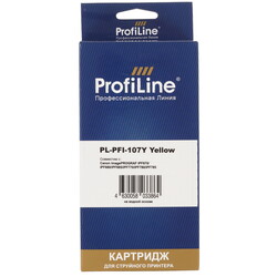 Изображение товара Картридж ProfiLine PL-PFI-107Y желтый