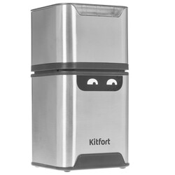 Изображение товара Кофемолка электрическая Kitfort КТ-7120 серебристый