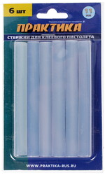 Изображение товара Стержни клеевые Практика 641-589 белый