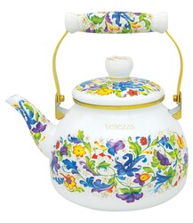 Изображение товара Чайник для плиты VELLEZZA Baroque White VZ-8005WT белый