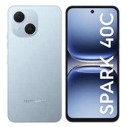 Изображение товара 6.67" Смартфон Tecno SPARK 40C 256 ГБ голубой