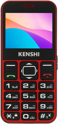 Изображение товара Сотовый телефон KENSHI Senior 232 красный/черный