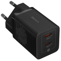 Изображение товара Сетевое зарядное устройство Baseus GaN5 Pro C+C черный