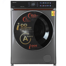 Изображение товара Стирально-сушильная машина HIBERG i-DDQ10 - 10714 Sd серый