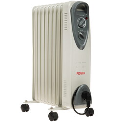 Изображение товара Масляный обогреватель Ресанта ОМ-2 кВт (9) белый