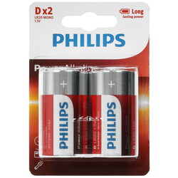 Изображение товара Батарейка Philips LR20P2B/97 D (LR20/R20/ER34615)