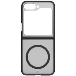 Изображение товара Накладка  VLP Moon Case для Samsung Galaxy Z Flip6 черный/прозрачный