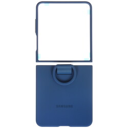 Изображение товара Накладка  Samsung Ring Case (Silicone) для Samsung Galaxy Z Flip7 синий