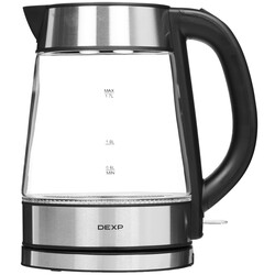 Изображение товара Электрочайник DEXP EK-06GPS серебристый
