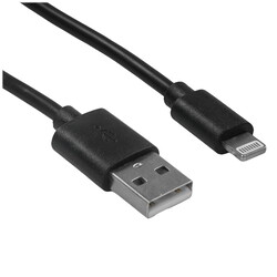 Изображение товара Кабель круглый Perfeo Lightning 8-pin - USB 2.0 Type-A черный 2 м