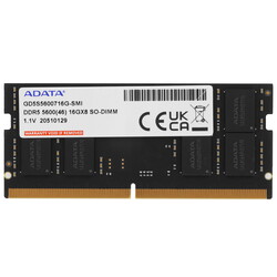 Изображение товара Оперативная память SODIMM ADATA Gold [GD5S5600716G-SMI] 16 ГБ