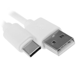 Изображение товара Кабель круглый FinePower USB Type-C - USB 2.0 Type-A белый 1 м