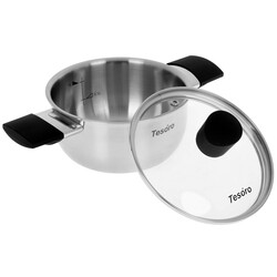 Изображение товара Кастрюля Tesoro Modica КС514 1.4 л 16 см серебристый