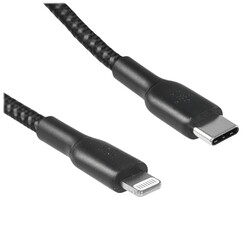 Изображение товара Кабель круглый Belkin Lightning 8-pin MFI - USB Type-C черный 2 м