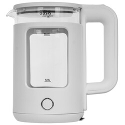 Изображение товара Электрочайник Оasis K-17GPW белый