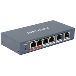 Изображение товара Коммутатор Hikvision DS-3E0106P-E/M