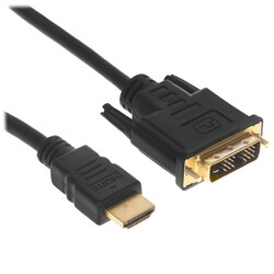 Изображение товара Кабель однонаправленный Cablexpert HDMI - DVI-D, 0.5 м