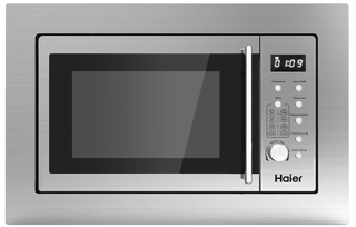 Изображение товара Встраиваемая микроволновая печь Haier HMX-BDG259LX серебристый