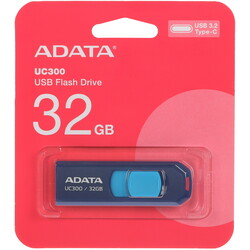 Изображение товара Память OTG USB Flash 32 ГБ ADATA UC300 [ACHO-UC300-32G-RNB/BU]