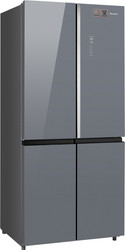 Изображение товара Холодильник многодверный   Weissgauff WCD 590 NoFrost Inverter Premium Biofresh Dark Grey Glass серый