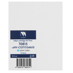 Изображение товара Картридж NV Print T0815 светло-голубой
