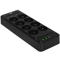 Изображение товара Сетевой фильтр AGNI TP-FS4U8E-PD черный