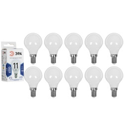 Изображение товара Комплект светодиодных ламп ЭРА LED P45-11W-860-E14