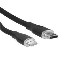 Изображение товара Кабель круглый VOLTME Lightning 8-pin - USB Type-C черный 1.2 м