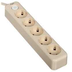 Изображение товара Сетевой фильтр AGNI TP-FD5E бежевый