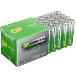 Изображение товара Батарейка GP Super AAA (LR03/FR03)