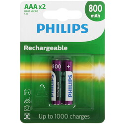 Изображение товара Аккумулятор Philips R03B2RTU8/97 800 мА*ч