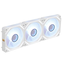 Изображение товара Комплект реверсных вентиляторов JONSBO ZL-120WR [ZL-120WR(3 in 1)] белый