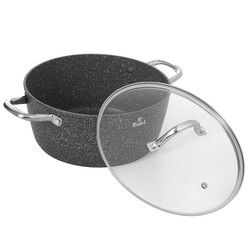 Изображение товара Кастрюля Rashel Premium Титан&Гранит R-28850 5 л 26 см серый