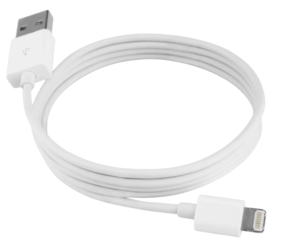 Изображение товара Кабель круглый Quivira Lightning 8-pin - USB 2.0 Type-A белый 1 м