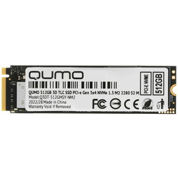 Изображение товара 512 ГБ M.2 NVMe накопитель QUMO Novation [Q3DT-512GMSY-NM2]