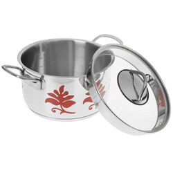 Изображение товара Кастрюля Dariis Cinar CNR-718 2.5 л 18 см серебристый