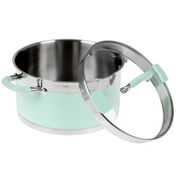 Изображение товара Кастрюля Lara Mint LR02-544 5.7 л 24 см зеленый