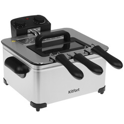 Изображение товара Фритюрница Kitfort КТ-6901 серый