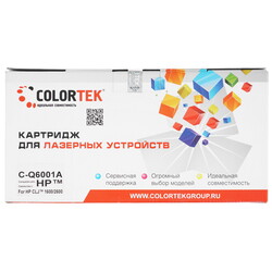 Изображение товара Картридж лазерный Colortek Q6001A (124A) C голубой