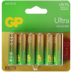 Изображение товара Батарейка GP Ultra AA (LR6/ER14505/FR6/R6P)