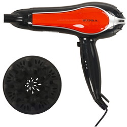 Изображение товара Фен Supra PHS-2206L черный/красный
