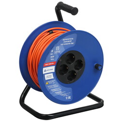 Изображение товара Удлинитель силовой Атлант 40168 оранжевый