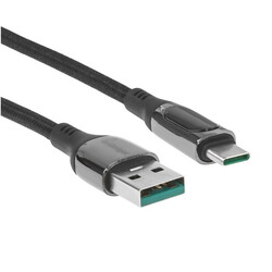 Изображение товара Кабель круглый GoGadget USB Type-C - USB 2.0 Type-A черный 1.2 м