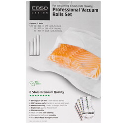 Изображение товара Набор рулонов для вакуумного упаковщика CASO 7 Sterne 20/25/30*600