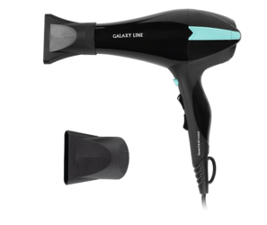 Изображение товара Фен Galaxy GL 4339 черный/голубой