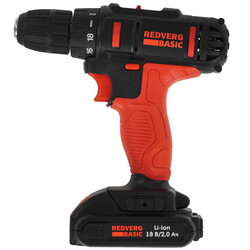 Изображение товара Дрель-шуруповерт RedVerg Basic SD18LE/1-2