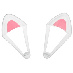 Изображение товара Аксессуары для наушников Aceline Kitty ears белый