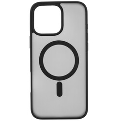 Изображение товара Накладка  uBear Cloud Mag Case для Apple iPhone 16 Pro Max черный/прозрачный